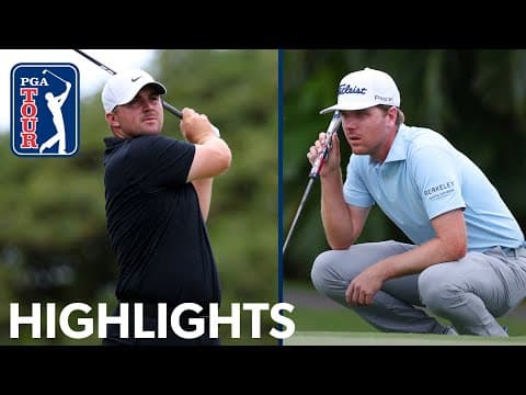 PGA TOUR Highlights | Round 4 | Sony Open | 2026