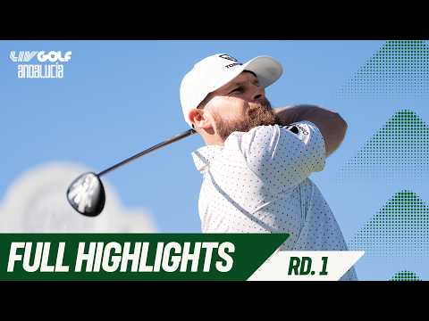 FULL HIGHLIGHTS | LIV Golf Andalucía Round 1 | 2026